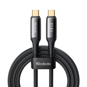 Mcdodo CA-2990 240 W USB 4.0 Type-C to Type-C Siyah 1.2 m Şarj Kablosu