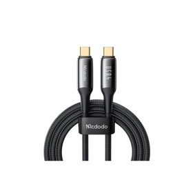 Mcdodo CA-2990 240 W USB 4.0 Type-C to Type-C Siyah 1.2 m Şarj Kablosu