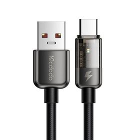 Mcdodo CA-3150 Type-C 100 W LED Işıklı Power Off 1.2 m Siyah Süper Hızlı Data Şarj Kablosu