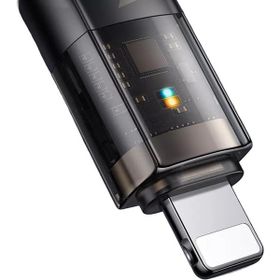 Mcdodo CA-3160 Siyah 36W 1.2 mt Type-C to Lightning Led Göstergeli Şarj ve Data Kablosu