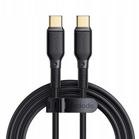 Mcdodo CA-3311 Siyah 240W 2 mt Type-C to Type-C Hızlı Şarj ve Data Kablosu