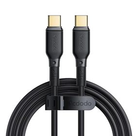 Mcdodo CA-3311 Siyah 240W 2 mt Type-C to Type-C Hızlı Şarj ve Data Kablosu