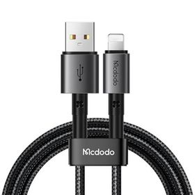 Mcdodo CA-3580 36 W 3 A iPhone Lightning 1.2 m Siyah Hızlı Şarj ve Veri Aktarım Kablosu
