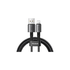 Mcdodo CA-3580 36 W 3 A iPhone Lightning 1.2 m Siyah Hızlı Şarj ve Veri Aktarım Kablosu