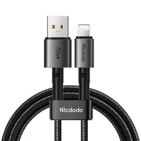Mcdodo CA-3580 36 W 3 A iPhone Lightning 1.2 m Siyah Hızlı Şarj ve Veri Aktarım Kablosu