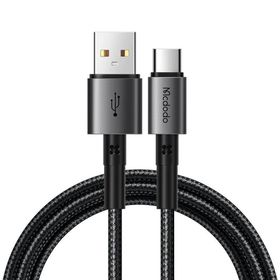 Mcdodo CA-3590 100 W 6 A Type-C 1.2 m Siyah Hızlı Şarj ve Veri Aktarım Kablosu