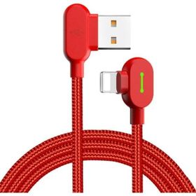 Mcdodo CA-4672 90 Derece Çift Yönlü Ledli Lightning Şarj Kablosu