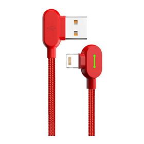 Mcdodo CA-4672 90 Derece Çift Yönlü Ledli Lightning Şarj Kablosu