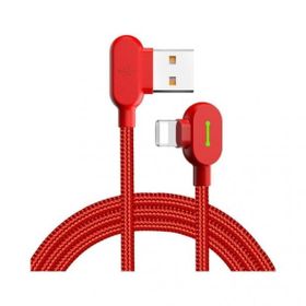 Mcdodo CA-4672 90 Derece Çift Yönlü Ledli Lightning Şarj Kablosu