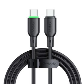 Mcdodo CA-4771 1.2 mt Siyah 65W USB-C to USB-C Şarj ve Data Kablosu