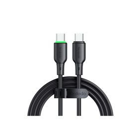 Mcdodo CA-4771 1.2 mt Siyah 65W USB-C to USB-C Şarj ve Data Kablosu