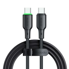 Mcdodo CA-4771 1.2 mt Siyah 65W USB-C to USB-C Şarj ve Data Kablosu