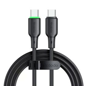 Mcdodo CA-4771 Siyah 1.2 mt 65W Type-C to Type-C Şarj ve Data Kablosu