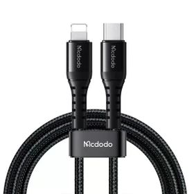 Mcdodo CA-5631 36 W 3 A USB-C to Lightning 1 m Siyah Şarj ve Data Kablosu