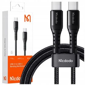 Mcdodo CA-5641 Siyah 6W 1 mt Type-C To Type-C Şarj ve Data Kablosu