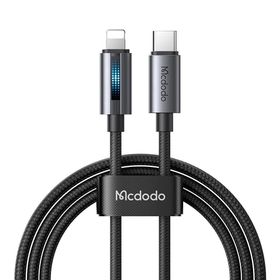 Mcdodo CA-5710 PD 36 W Type-C to Lightning 1.2 m Siyah Hızlı Şarj Kablosu