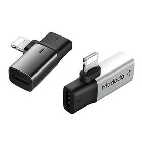 Mcdodo CA-6181 Gümüş iPhone Yuva Çoğaltıcı Lightning to 2x Lightning