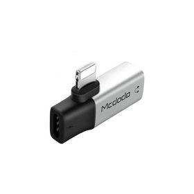 Mcdodo CA-6181 Gümüş iPhone Yuva Çoğaltıcı Lightning to 2x Lightning