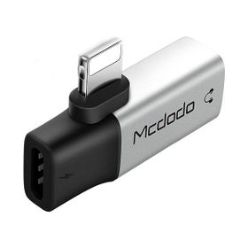 Mcdodo CA-6181 Gümüş iPhone Yuva Çoğaltıcı Lightning to 2x Lightning