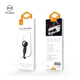 Mcdodo CA-6290 4in1 Kulaklık Destekli 90 Derece iPhone Lightning Çevirici