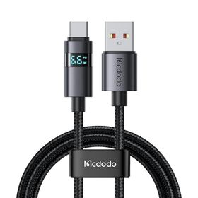 Mcdodo CA-6520 Yatay Led Ekranlı USB-A to USB-C Kablosu