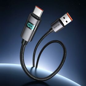 Mcdodo CA-6520 Yatay Led Ekranlı USB-A to USB-C Kablosu