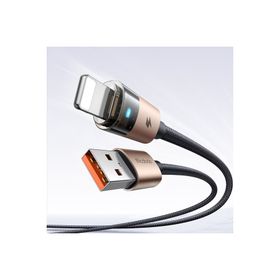 Mcdodo CA-6911 1.2 mt USB A to Lightning Şeffaf Kablo