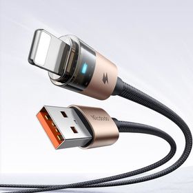 Mcdodo CA-6911 1.2 mt USB A to Lightning Şeffaf Kablo