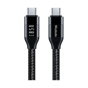 Mcdodo CA-7132 Type-C to Type-C USB 3 100 W 1.2 m Siyah Data Aktarım ve Şarj Kablosu