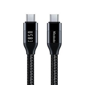 Mcdodo CA-7132 Type-C to Type-C USB 3 100 W 1.2 m Siyah Data Aktarım ve Şarj Kablosu