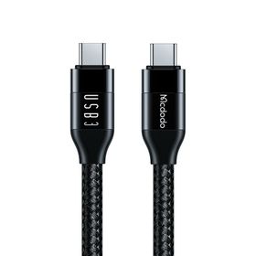 Mcdodo CA-7132 Type-C to Type-C USB 3 100 W 1.2 m Siyah Data Aktarım ve Şarj Kablosu