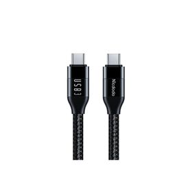 Mcdodo CA-7132 Type-C to Type-C USB 3 100 W 1.2 m Siyah Data Aktarım ve Şarj Kablosu