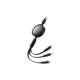 Mcdodo CA-7256 1.2 mt 3'ü 1 Arada USB-A Lightning Micro Type-C Şarj ve Veri Kablosu