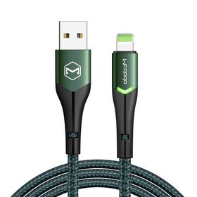 Mcdodo CA-7841 Çift LED Işıklı Lightning 2 A 1.2 m Şarj Kablosu