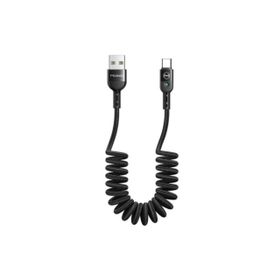 Mcdodo CA-7860 60W Spiral 1.8 mt Type-C to Type-C Siyah Şarj Kablosu