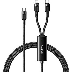 Mcdodo CA-8780 2in1 100W Type-C to Lightning Type-C Data Şarj Kablosu