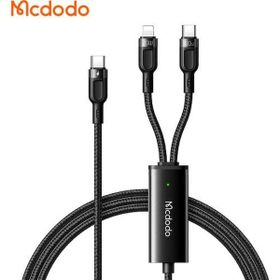 Mcdodo CA-8780 2in1 100W Type-C to Lightning Type-C Data Şarj Kablosu