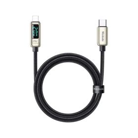 Mcdodo CA-8811 Gümüş 20W 1.2 mt Digital Göstergeli Type-C To Lightning Şarj ve PD Data Kablosu