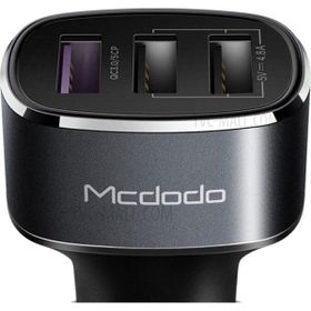 Mcdodo Cc-6570 3xusb Girişli 42w 3.0 5v 4.8A Gri Çakmak Şarj Cihazı