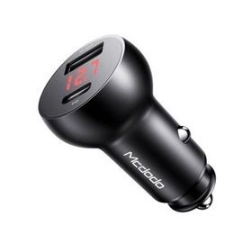 Mcdodo Cc-6810 30w 1xtype-c 1xusb Girişli Pd3.0 Siyah Hızlı Araç Çakmak Şarj Cihazı