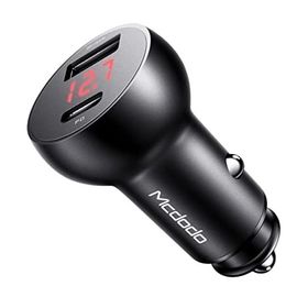 Mcdodo Cc-6810 30w 1xtype-c 1xusb Girişli Pd3.0 Siyah Hızlı Araç Çakmak Şarj Cihazı