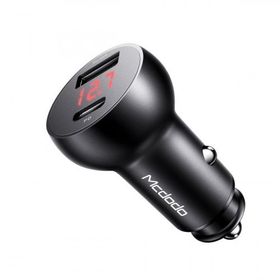 Mcdodo Cc-6810 30w 1xtype-c 1xusb Girişli Pd3.0 Siyah Hızlı Araç Çakmak Şarj Cihazı