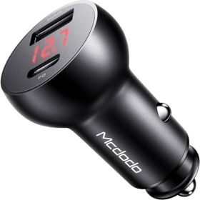 Mcdodo Cc-6810 30w 1xtype-c 1xusb Girişli Pd3.0 Siyah Hızlı Araç Çakmak Şarj Cihazı
