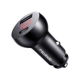Mcdodo Cc-6810 30w 1xtype-c 1xusb Girişli Pd3.0 Siyah Hızlı Araç Çakmak Şarj Cihazı