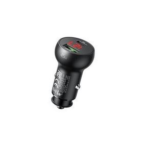 Mcdodo CC-7030 45W Siyah Type-C Usb Girişli Dijital Göstergeli Araç Çakmak Şarjı