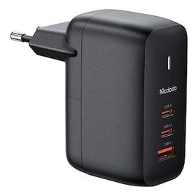 Mcdodo Ch-0291 Gan 65w 2xtype-c 1xusb 3 Girişli Siyah Hızlı Şarj Adaptörü