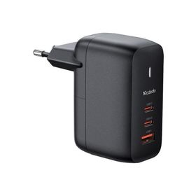 Mcdodo Ch-0291 Gan 65w 2xtype-c 1xusb 3 Girişli Siyah Hızlı Şarj Adaptörü