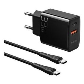 Mcdodo CH-0922 33W 1xUSB 1xType-C Girişli Hızlı Sarj Cihazı + 1.2 m Siyah Type-C to Type-C Kablo Seti