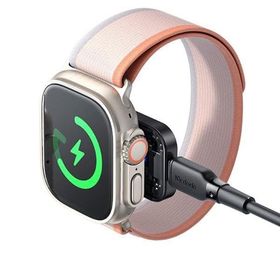 Mcdodo CH-2061 Şeffaf Apple Watch için Lightning Giriş Kablosuz Şarj Cihazı