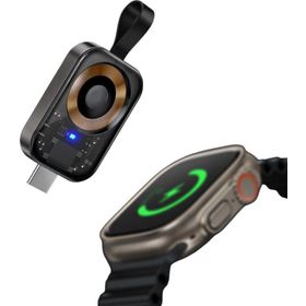 Mcdodo CH-2062 Siyah Apple Watch Type-C Kablosuz Şarj Cihazı